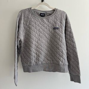 Patagonia Gray Crew Neck Sweatshirt (M)